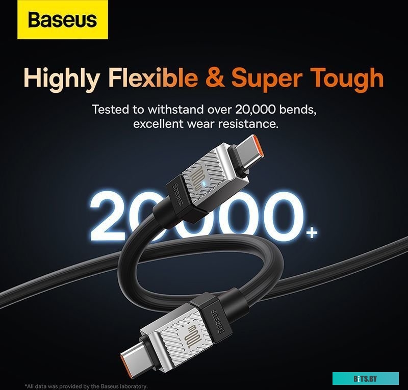 Кабель Baseus CoolPlay Series USB Type-C - USB Type-C CAKW000601
