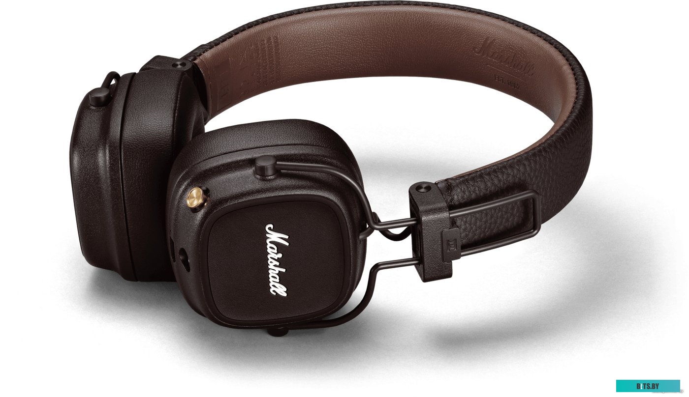 Наушники (Гарнитура) Marshall Major IV (коричневый) <Major IV Brown>