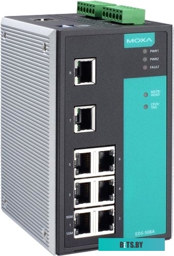 Управляемый коммутатор 2-го уровня Moxa EDS-508A-T
