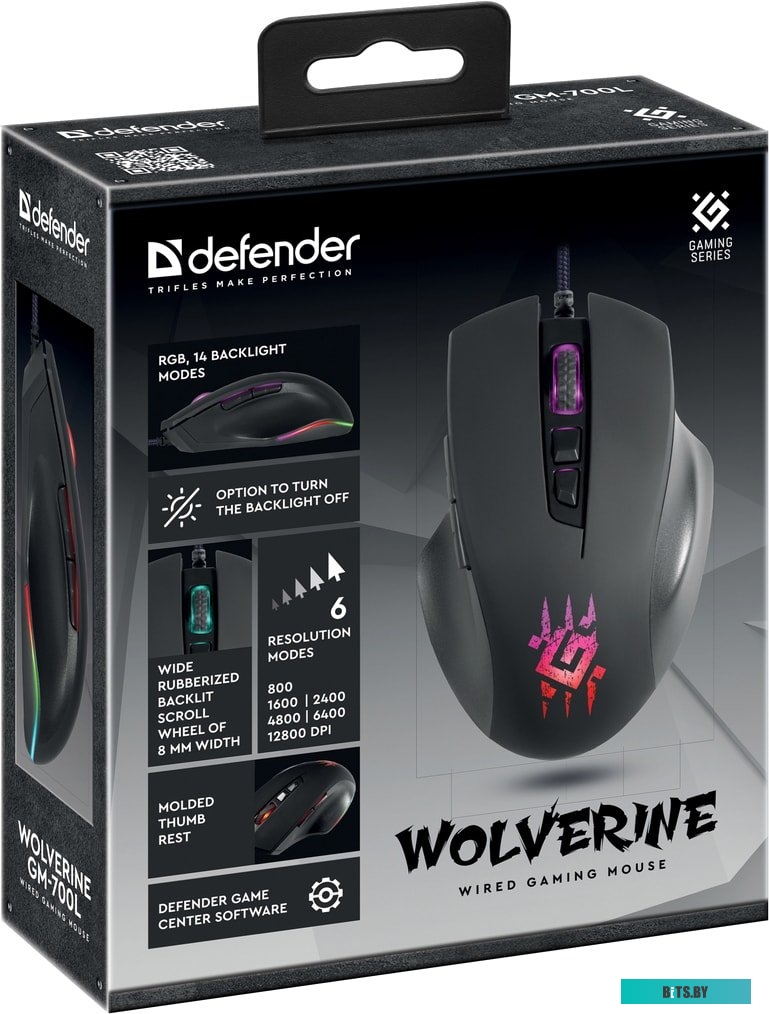 Мышь Defender Wolverine GM-700L <52700>
