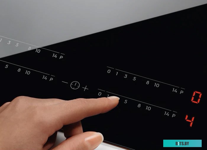 EIT61443B Встраиваемая варочная поверхность ELECTROLUX/ индукционная, 60 см, распознавание наличия посуды, черный цвет