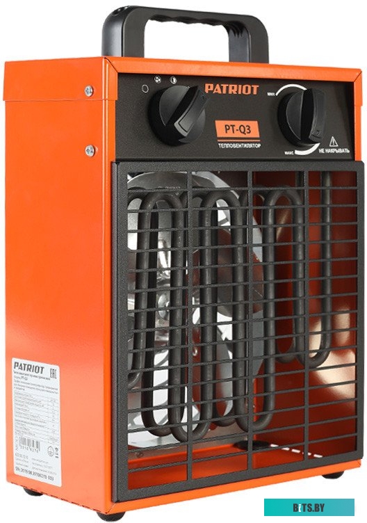 633307210 Тепловая пушка электрическая Patriot PT-Q 3 оранжевый