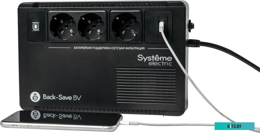 Источник бесперебойного питания Systeme Electric BV BVSE800RS