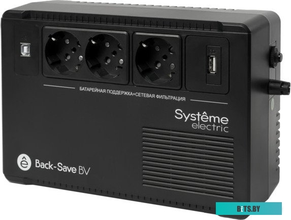 Источник бесперебойного питания Systeme Electric BV BVSE800RS