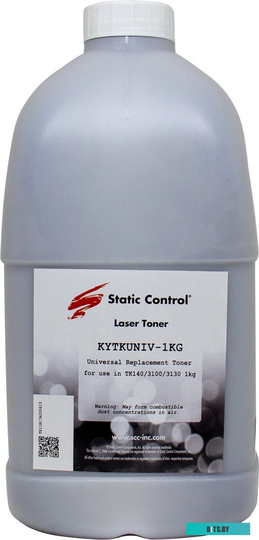 Тонер Static Control для Kyocera FS-1130/4300 (TK-1140/TK-3130) 1 кг <KYTKUNIV-1KG>