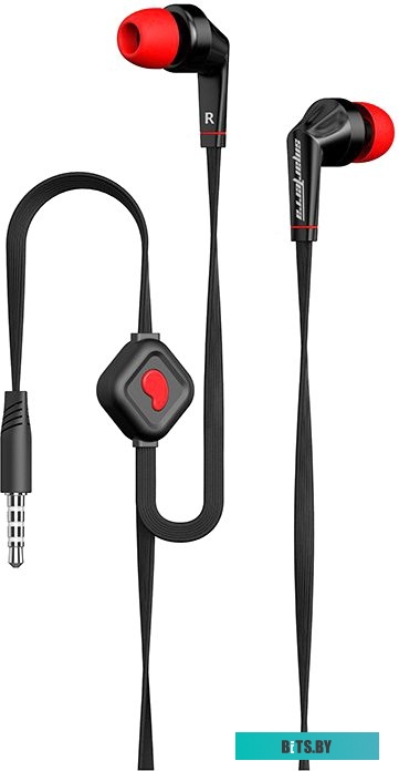 Наушники Smarterra XQ-100M (черный/красный)
