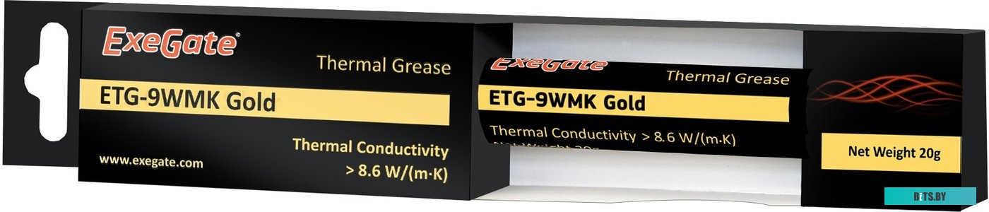 Термопаста ExeGate ETG-9WMK Gold EX282345RUS (20 г.)
