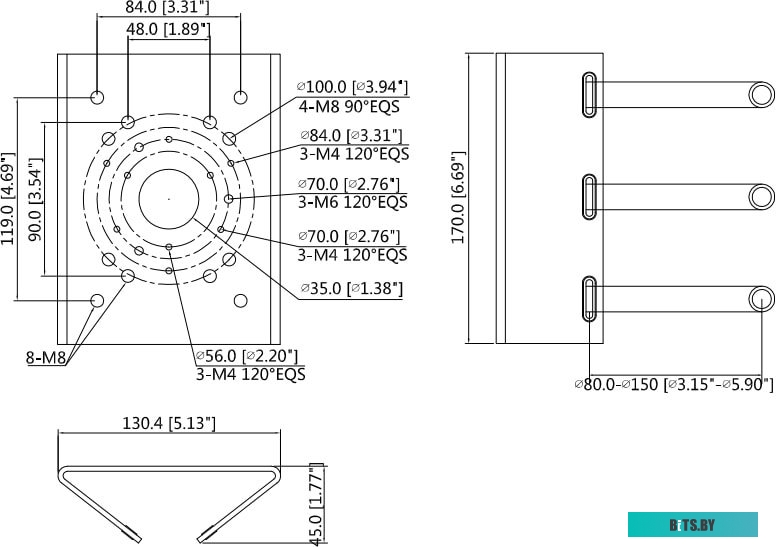 Кронштейн Dahua DH-PFA150