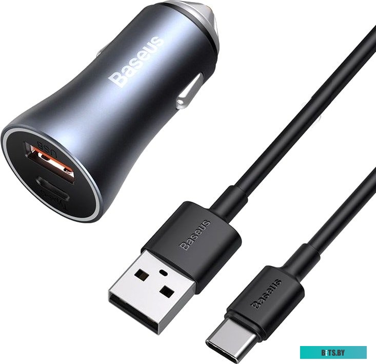 Автомобильное зарядное Baseus TZCCJD-0G