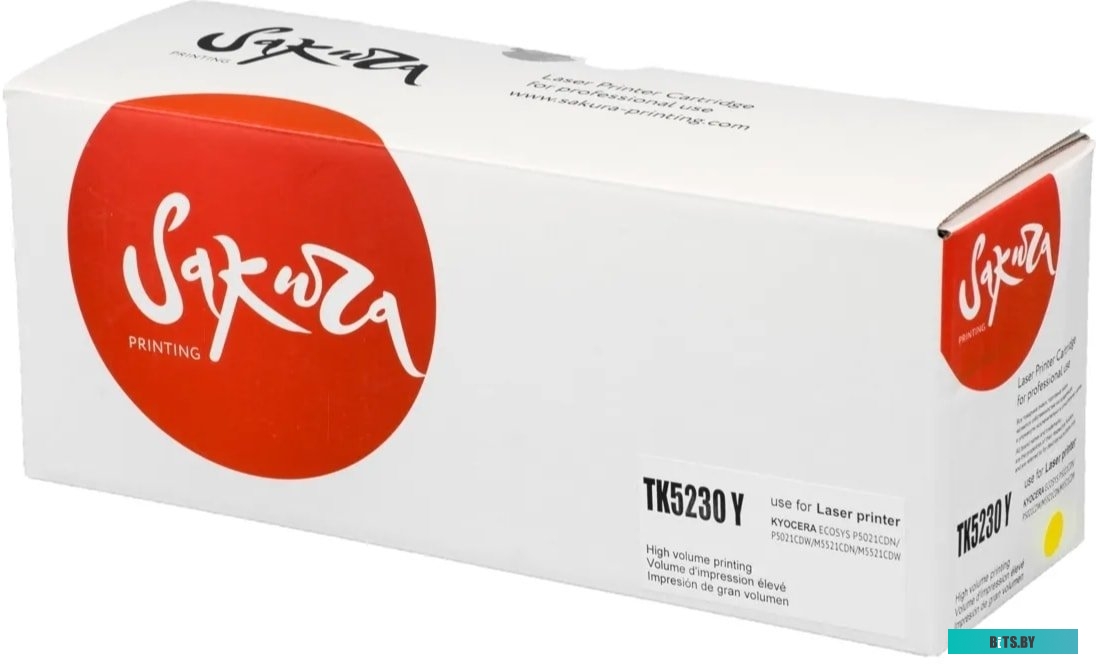 Картридж Sakura Printing SATK5230Y (аналог с TK-5230Y)