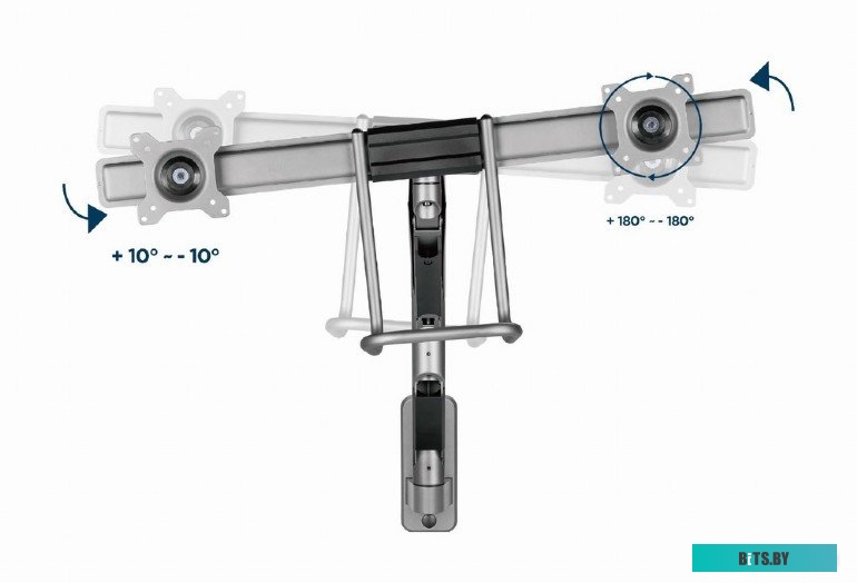 Кронштейн для мониторов Gembird MA-WA2-02
