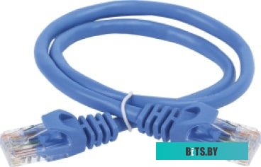 Кабель ITK RJ45 - RJ45 PC03-C5EU-05M (0.5 м, синий)