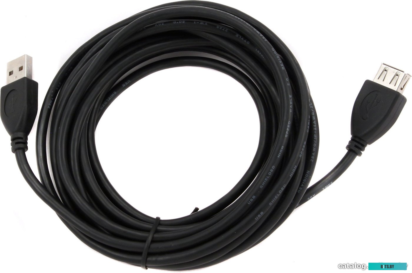 Удлинитель USB 2.0 CCF-USB2-AMAF-15 Gembird w/ferrite удлинитель 4.5м