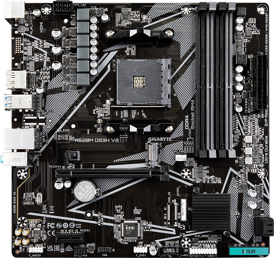 Материнская плата Gigabyte A520M DS3H V2