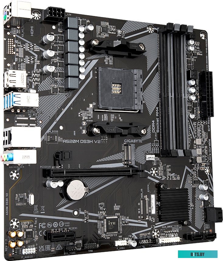 Материнская плата Gigabyte A520M DS3H V2