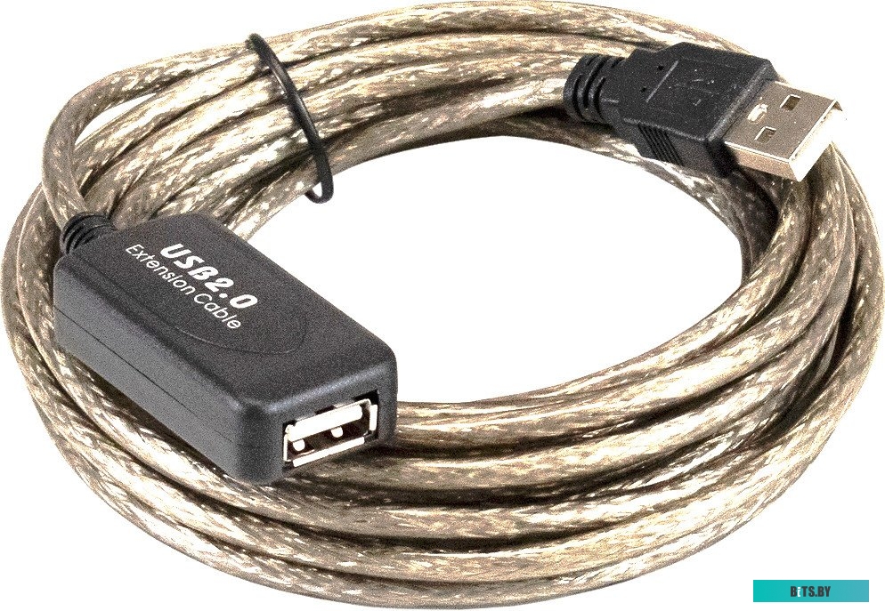EX294766RUS Удлинитель активный USB2.0-repeater ExeGate EX-UAE-AMAF-5.0 (Am/Af, 5м) <EX294766RUS>