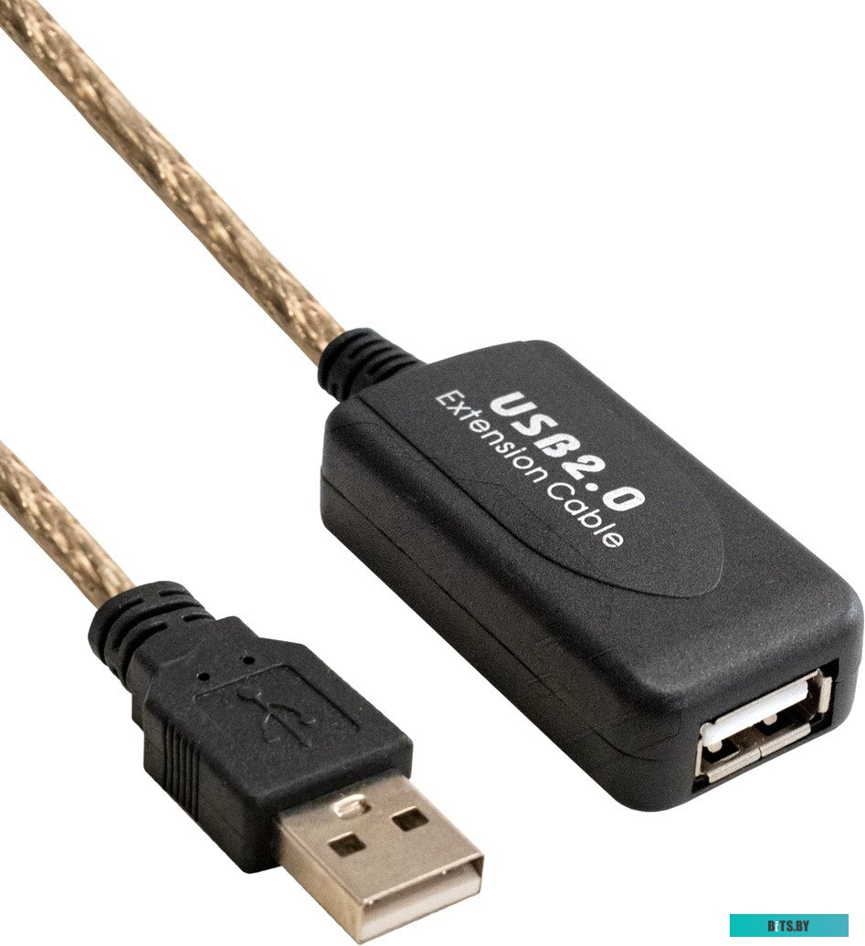 EX294766RUS Удлинитель активный USB2.0-repeater ExeGate EX-UAE-AMAF-5.0 (Am/Af, 5м) <EX294766RUS>