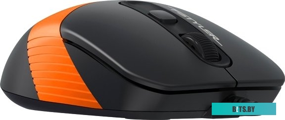 Мышь A4Tech FStyler FM10 черный-оранжевый