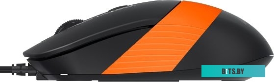Мышь A4Tech FStyler FM10 черный-оранжевый