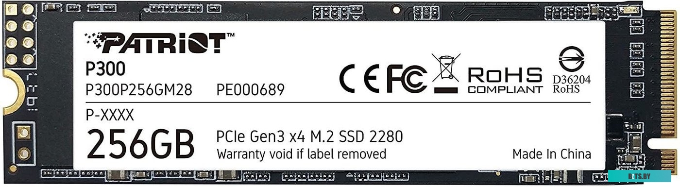 SSD Накопитель Patriot P300 256GB P300P256GM28
