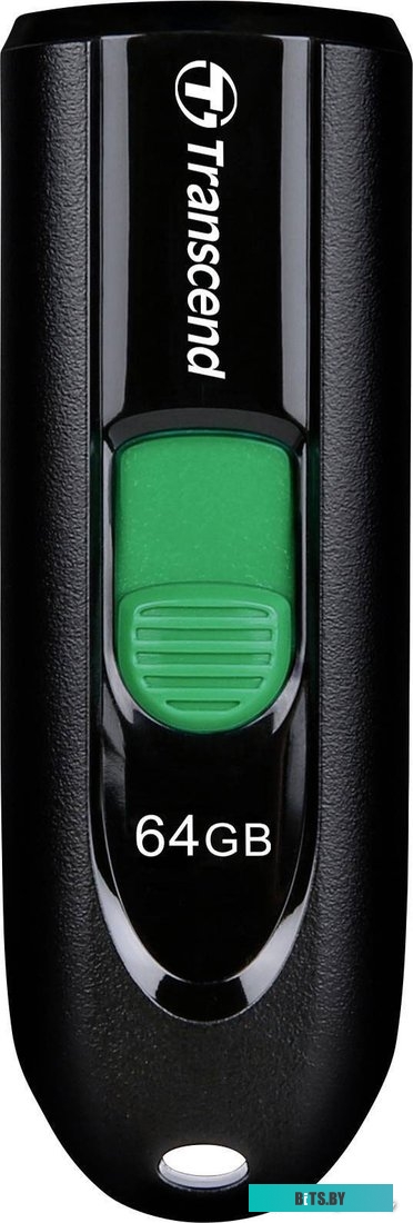 USB накопитель (Флешка) Transcend JetFlash 790C 64GB (черный/зеленый) <TS64GJF790C>