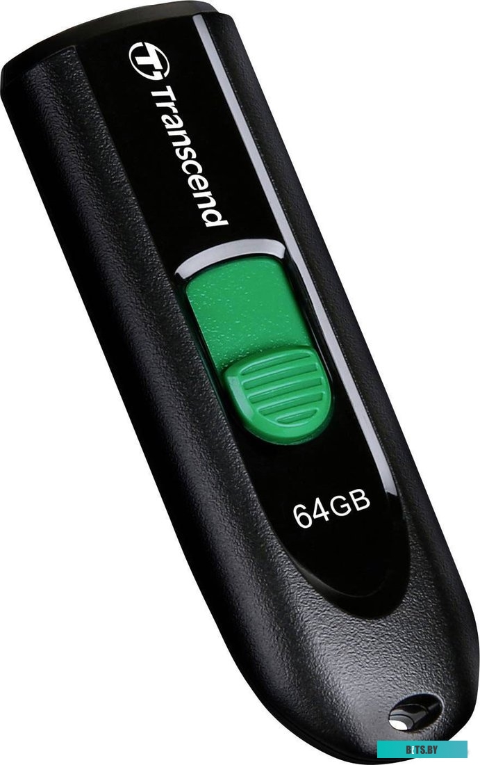 USB накопитель (Флешка) Transcend JetFlash 790C 64GB (черный/зеленый) <TS64GJF790C>