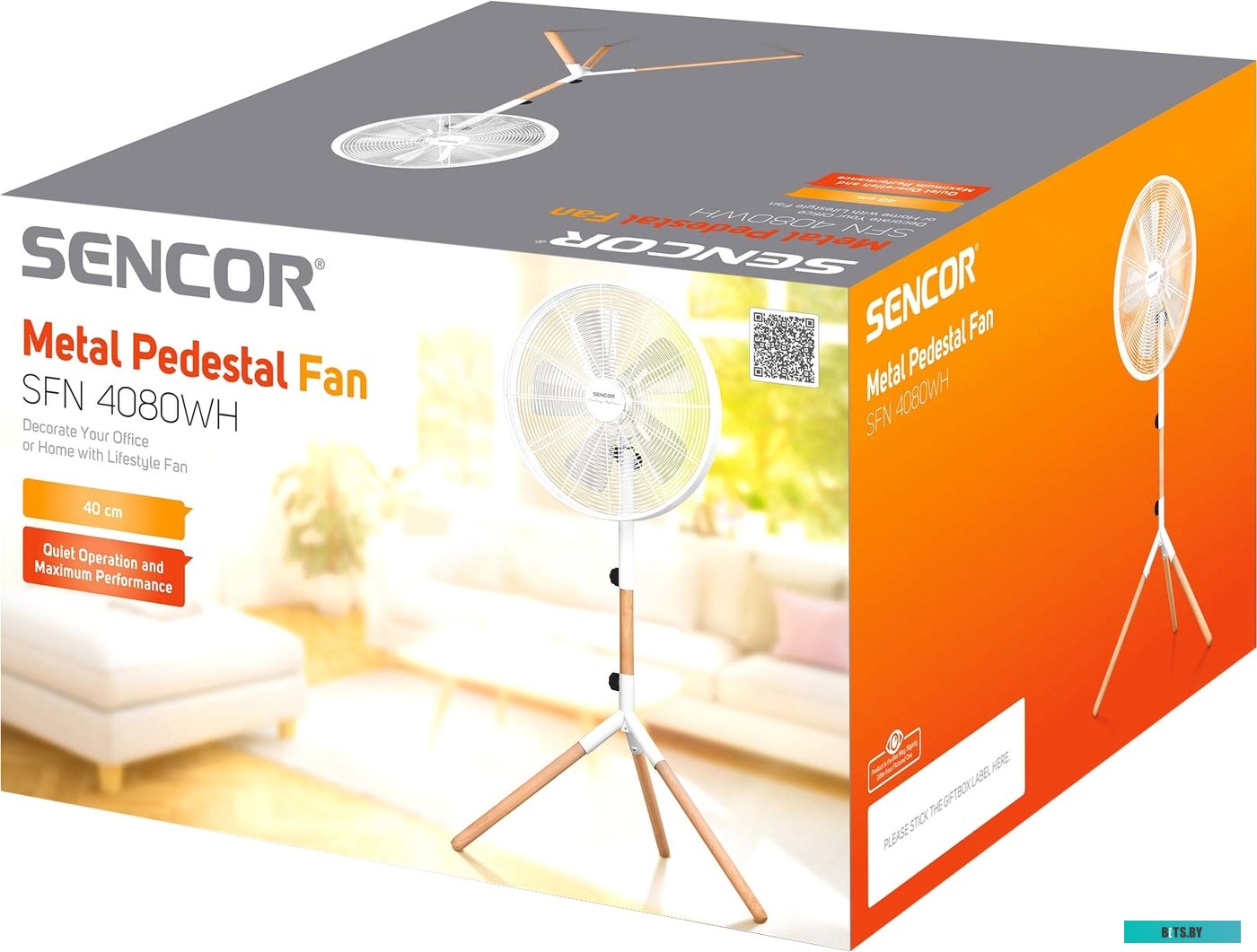 Вентилятор Sencor SFN 4080WH