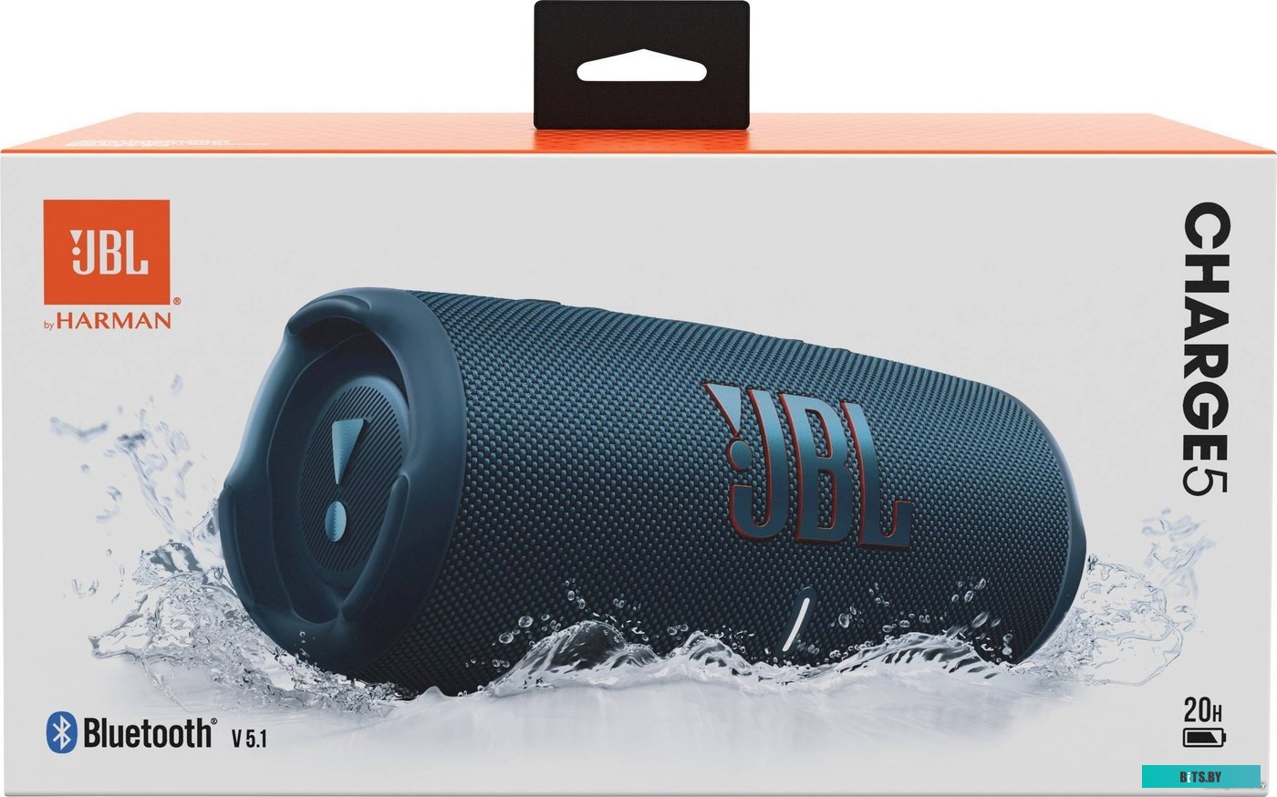 Беспроводная колонка JBL Charge 5 (синий) <JBLCHARGE5BLU>