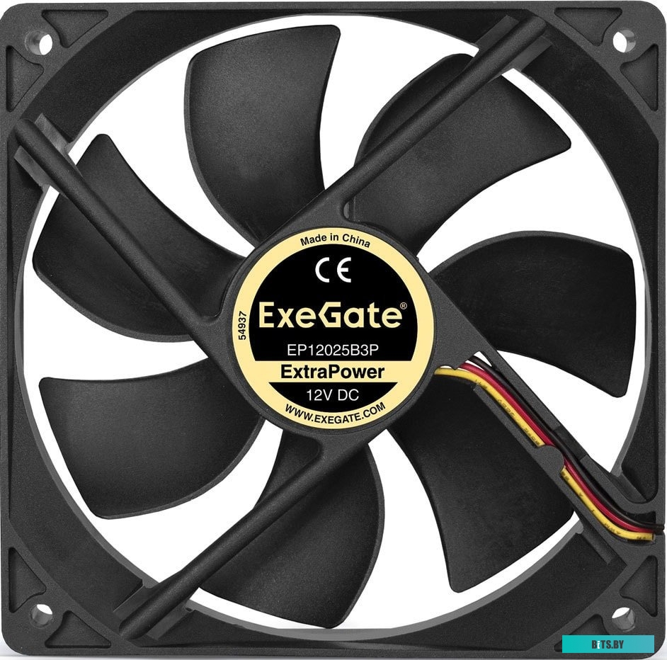 Вентилятор для корпуса ExeGate ExtraPower EP12025B3P EX283386RUS