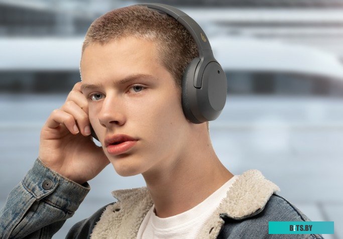 Наушники (Гарнитура) Edifier W820NB (серый)