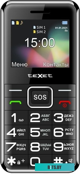 Мобильный телефон TeXet TM-B319 (черный)