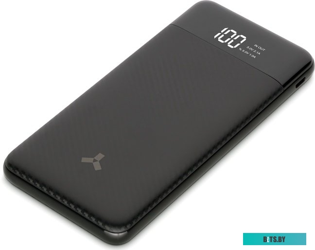 Портативное зарядное устройство AccesStyle Seashell 10PD (черный)