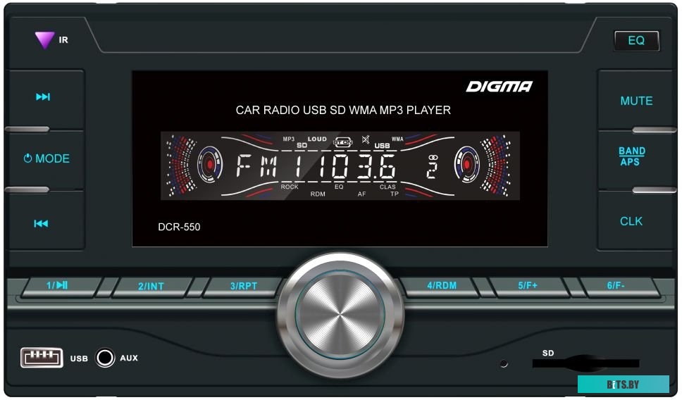 USB-магнитола Digma DCR-550