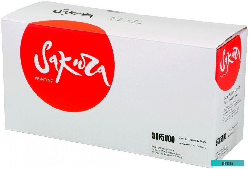 SA50F5U00 Картридж SAKURA 50F5U00 для Lexmark MS410/510/610, черный, 20 000 к.