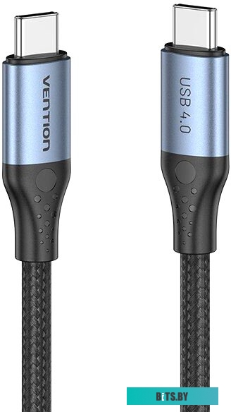Кабель Vention TAVHF USB Type-C - USB Type-C (1 м, черный)