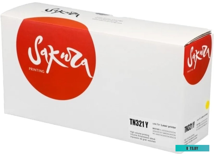 Картридж Sakura Printing KMTN-321Y (аналог Konica Minolta TN321)