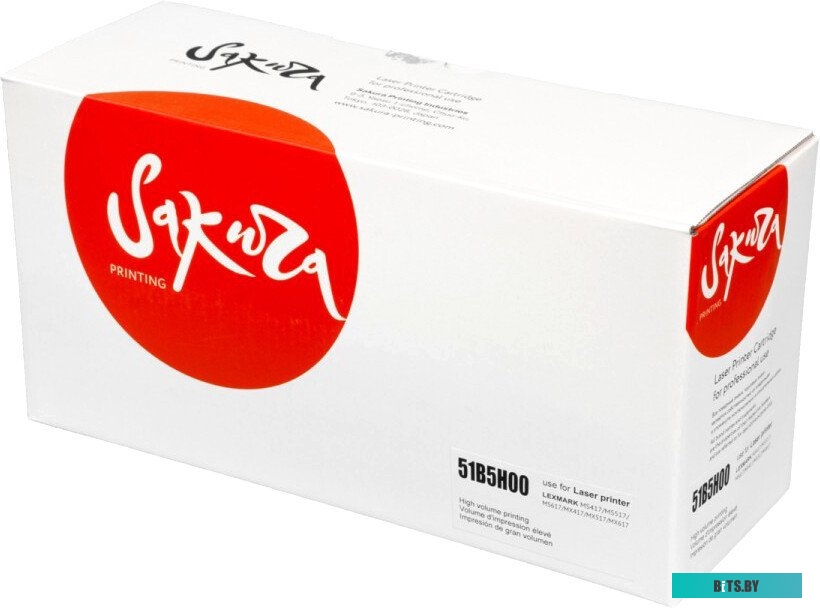 SA51B5H00 Картридж Sakura SA51B5H00 для Lexmark MS417dn/MS517dn/MS617dn, MX417de/MX517de/MX617de, черный, 8 500 к.