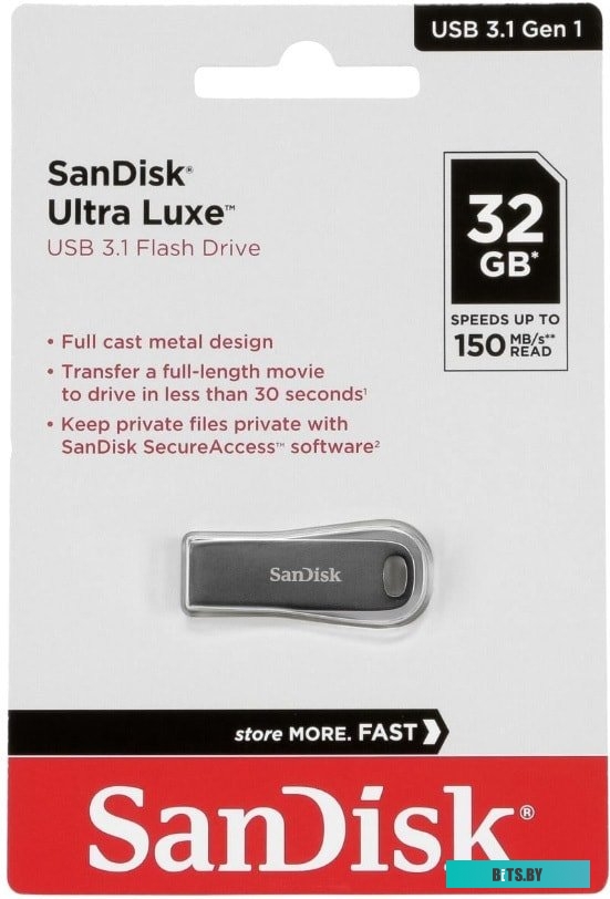 USB накопитель (Флешка) SanDisk Ultra Luxe USB 3.1 32GB SDCZ74-032G-G46