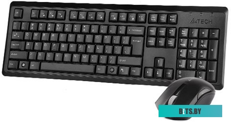 Комплект (клавиатура + мышь) A4Tech 4200N