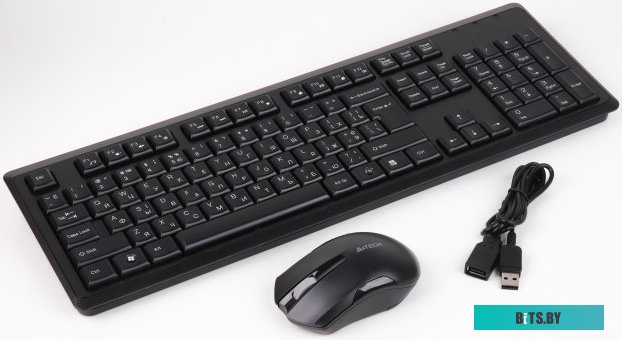 Комплект (клавиатура + мышь) A4Tech 4200N