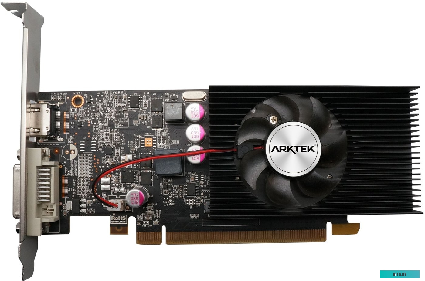 AKN1030D4S4GL1 Видеокарта GT 1030 AKN1030D4S4GL1 ARKTEK 4Gb 64bit Single Fan