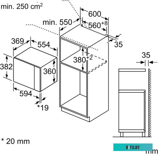 Микроволновая печь Bosch BEL554MS0