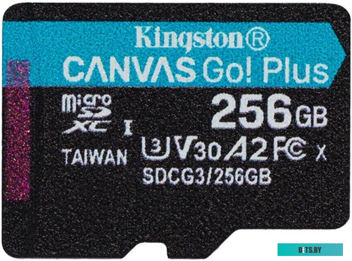 Карта памяти Kingston Canvas Go! Plus microSDXC 256GB (с адаптером) <SDCG3/256GB>