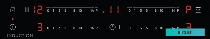 CIT61443 Встраиваемые индукционные панели ELECTROLUX/ индукционная на 4 конфорки, cтеклокерамика, мощность: 7200 Вт, независимая установка, слайдерное