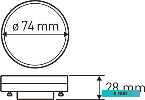 Б0036552 ЭРА Б0036552 Лампочка светодиодная STD LED GX-15W-840-GX53 GX53 15Вт таблетка нейтральный белый свет