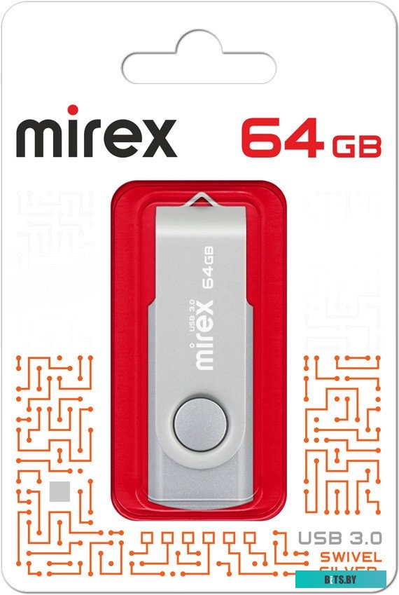 Флеш-накопитель Mirex Color Blade Swivel 3.0 64GB 13600-FM3SVS64