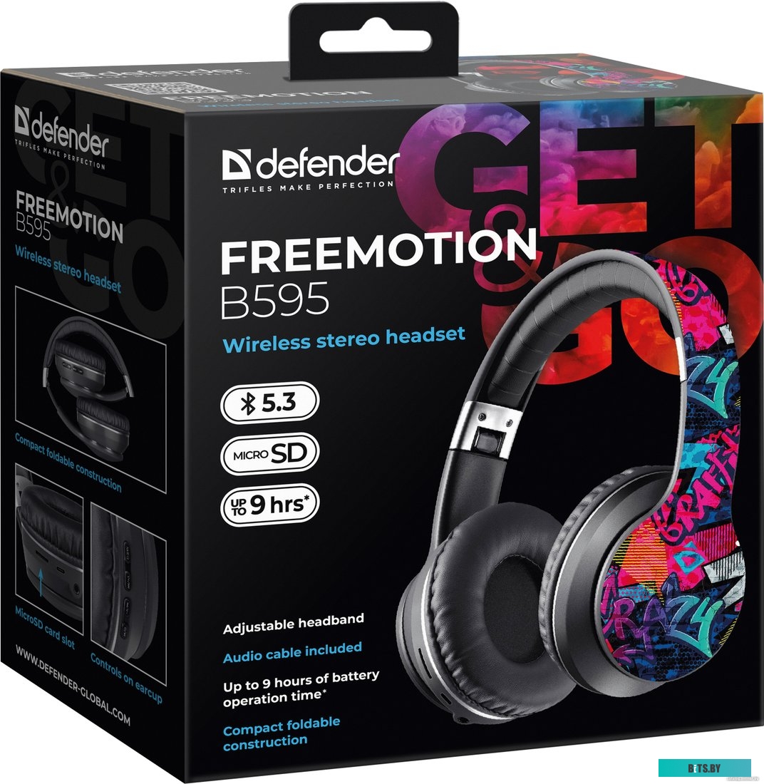 Беспроводные наушники Defender FreeMotion B595 63597