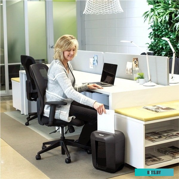 Шредер Fellowes PowerShred LX41 (черный) <fs-43007>