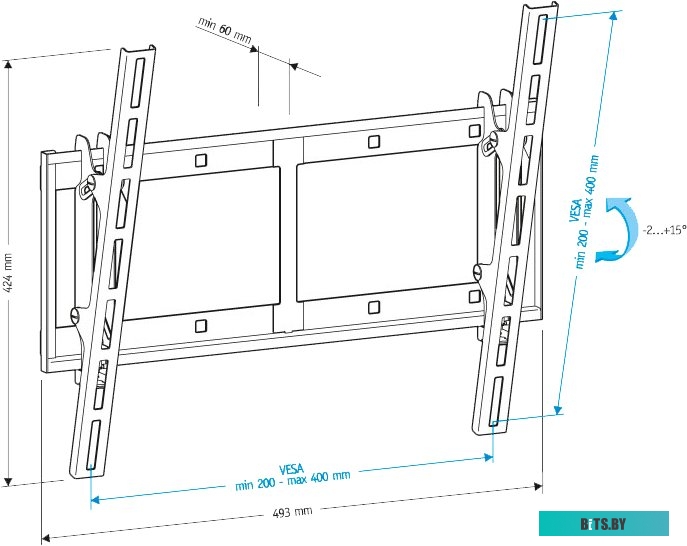 Кронштейн для телевизора Holder LCD-T4609