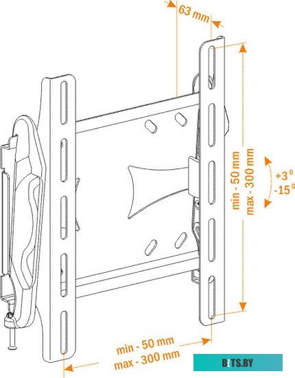 Кронштейн для телевизора Holder LCDS-5010